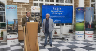 Diputación presenta la publicación 'Cádiz, tres mil años de Europa’ para atraer a turistas europeos