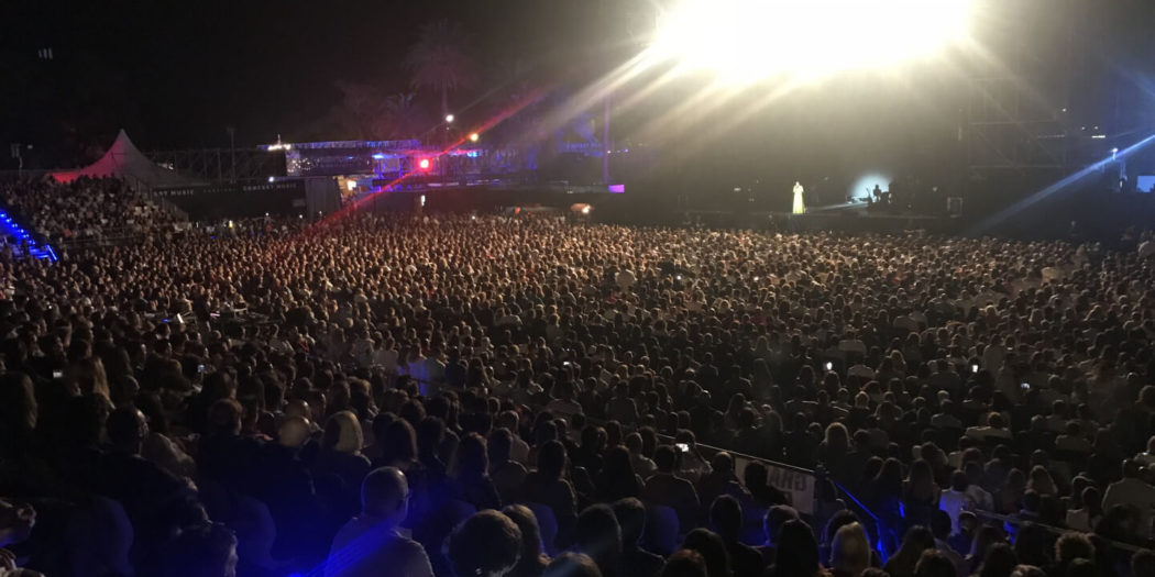 Imagen de un concierto celebrado en la provincia de Cádiz