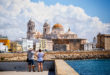 Imagen de la ciudad de Cádiz vista desde el Campo de Sur